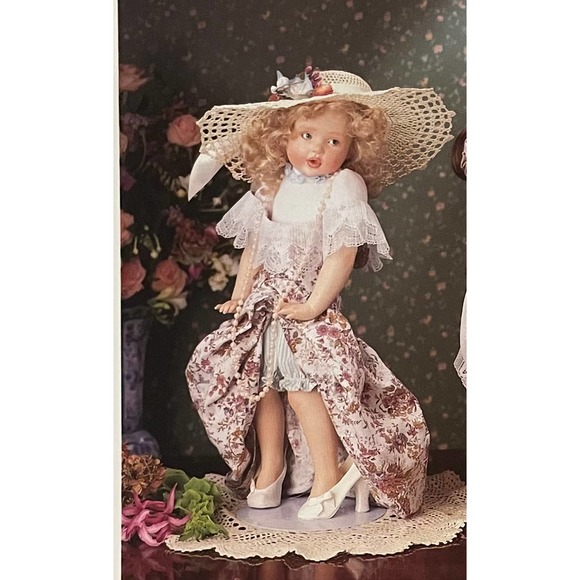 Hamilton Heritage Porcelain Doll- Ashley - Picture 8 of 8